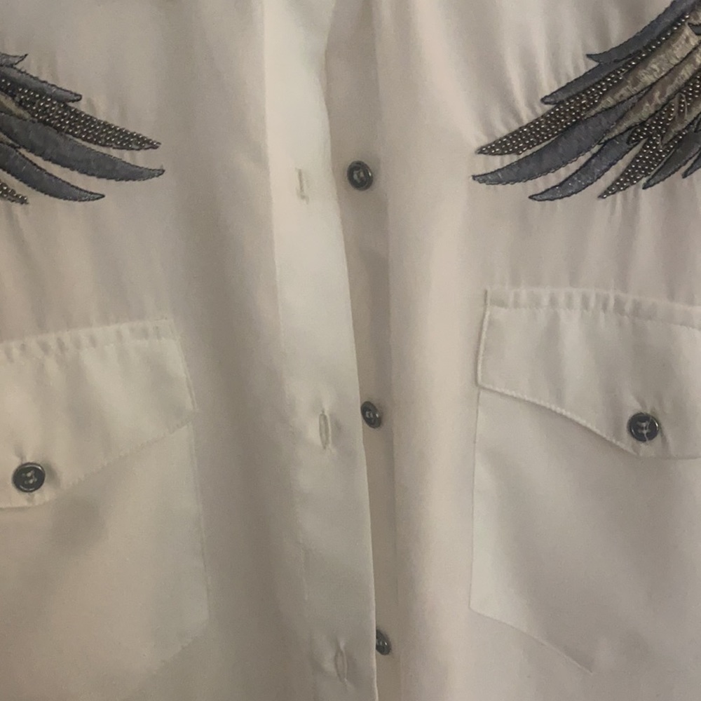 Kooples Embroidered Button Up - image 3